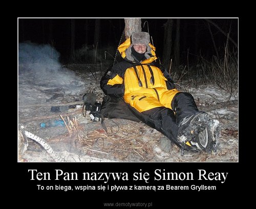 Ten Pan nazywa się Simon Reay