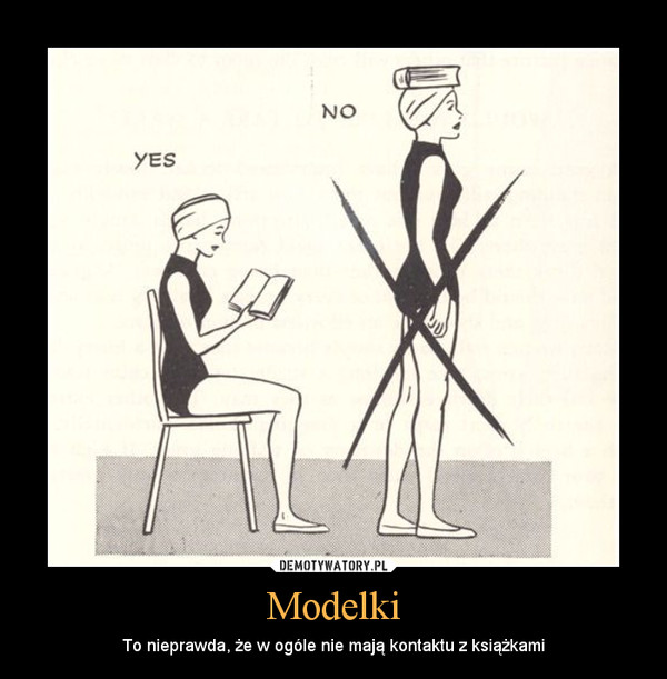 Modelki – To nieprawda, że w ogóle nie mają kontaktu z książkami 