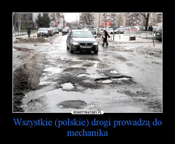 Wszystkie (polskie) drogi prowadzą do mechanika –  
