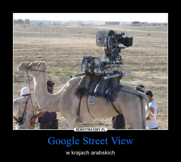 Google Street View – w krajach arabskich 