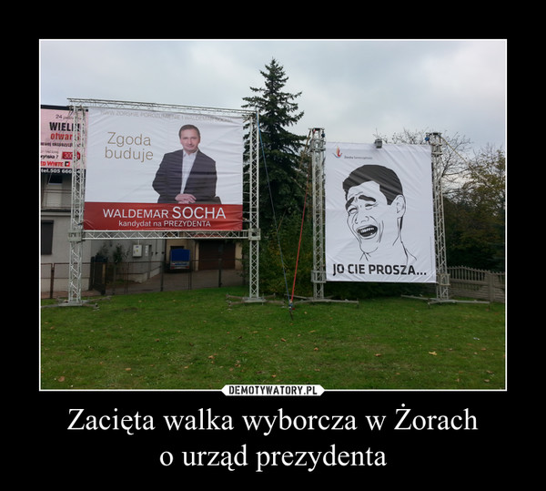 Zacięta walka wyborcza w Żoracho urząd prezydenta –  
