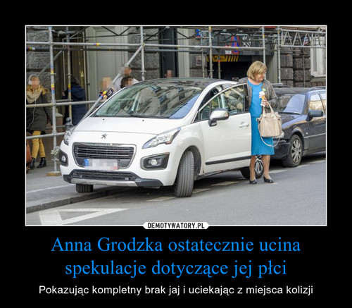 Anna Grodzka ostatecznie ucina spekulacje dotyczące jej płci