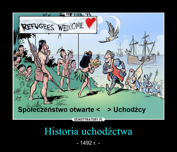 Historia uchodźctwa – - 1492 r. - 