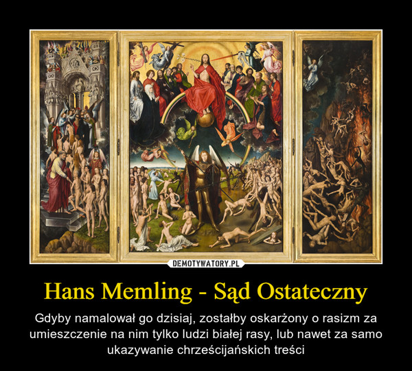 Hans Memling - Sąd Ostateczny