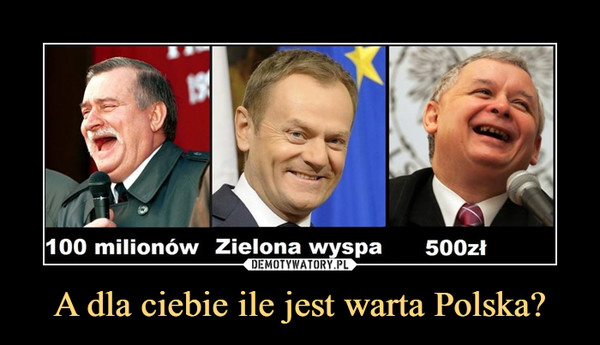 A dla ciebie ile jest warta Polska? –  