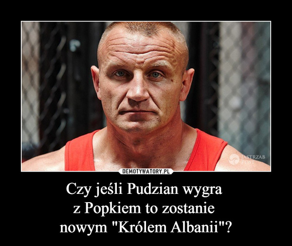 Czy jeśli Pudzian wygra z Popkiem to zostanie nowym "Królem Albanii"? –  