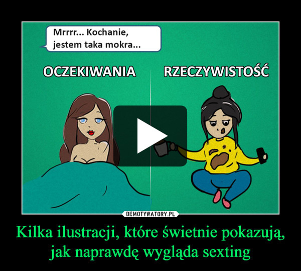 Kilka ilustracji, które świetnie pokazują, jak naprawdę wygląda sexting