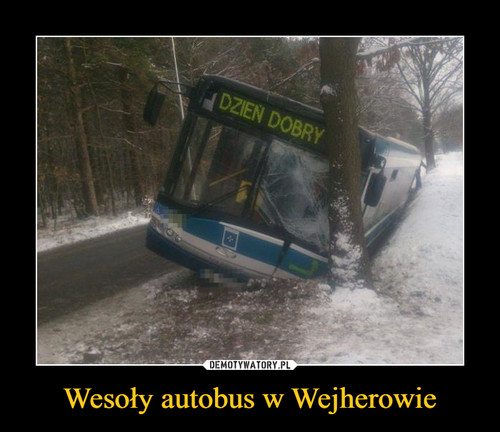 Wesoły autobus w Wejherowie