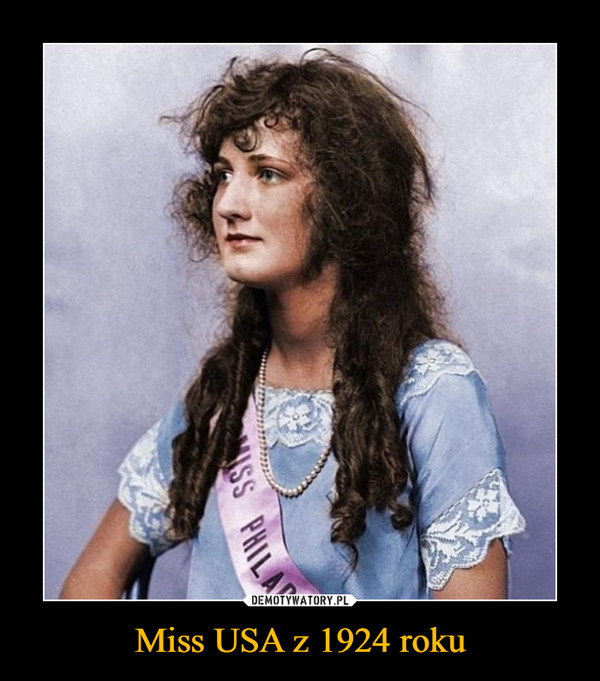 Miss USA z 1924 roku –  