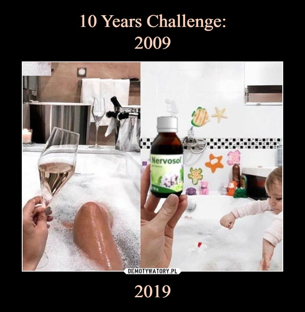 10 Years Challenge:
2009 2019