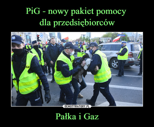 PiG - nowy pakiet pomocy 
dla przedsiębiorców Pałka i Gaz