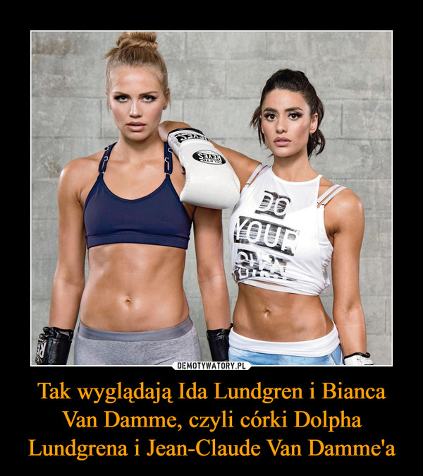 Tak wyglądają Ida Lundgren i Bianca Van Damme, czyli córki Dolpha Lundgrena i Jean-Claude Van Damme'a