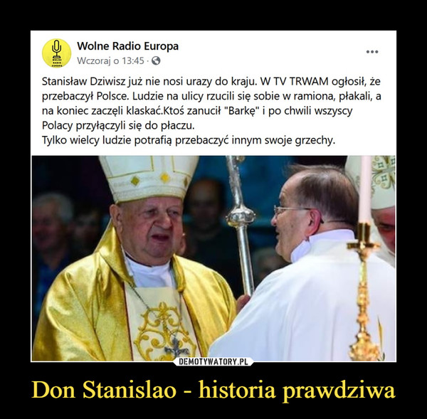 Don Stanislao - historia prawdziwa