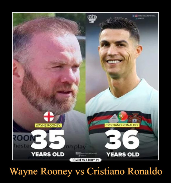 Wayne Rooney vs Cristiano Ronaldo