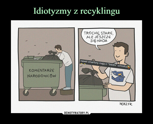 Idiotyzmy z recyklingu