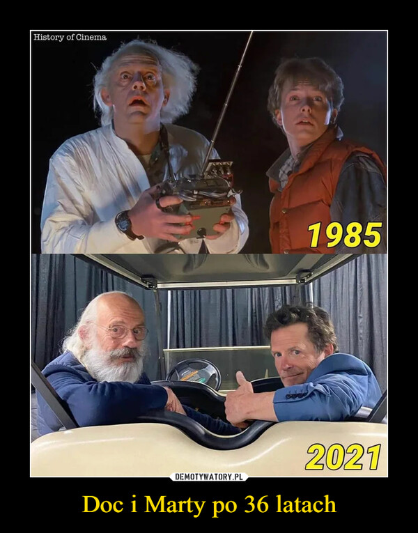 Doc i Marty po 36 latach –  
