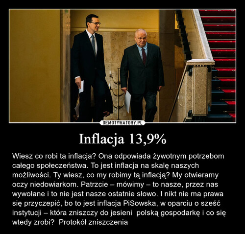 Inflacja 13,9%
