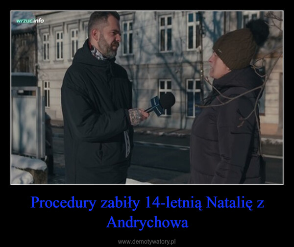 Procedury zabiły 14-letnią Natalię z Andrychowa –  wrzuc.info
