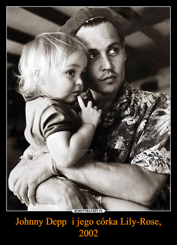 Johnny Depp  i jego córka Lily-Rose, 2002 –  